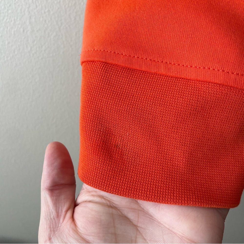 Polo Ralph Lauren Quarter Zip Hoodie Pullover Orange Camo Hiking Outdoor Men’s M - Picture 10 of 10